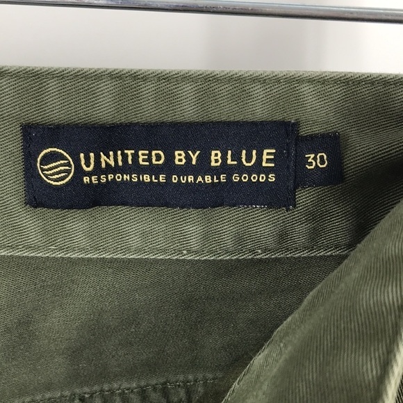 United by Blue Women's Army Green Jeans Size 30 - Picture 4 of 11